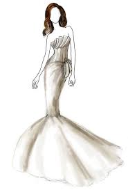 Designer Sketches Of Angelina Jolie S Wedding Dress Wedding Dress Sketches Fashion Drawing Dresses Fashion Sketches Dresses