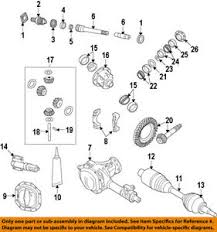 Details About 5010884ad Chrysler Oem Rear Axle Differential Pumpkin Cover Gasket