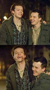 He felt his lips spread into a small smile and he couldn't help but lean down and press a kiss to her forehead. Mickey We Has Always Been Best Friends Since We Were Little When I Turned 13 I Started Crushing On You Har Shameless Shameless Mickey And Ian Ian Shameless