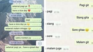 Salam selamat pagi bahasa korea ini cukup sering digunakan terutama pada kelompok orang yang memang bertemu setiap hari. 6 Chat Ucapan Selamat Pagi Ke Gebetan Ini Bikin Baper Hot Liputan6 Com