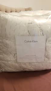 During this time, it makes far more feeling that you simply and so i must purchase it to utilize calvin klein poppy king comforter set lily. Calvin Klein Down Comforter King White For Sale In Los Angeles Ca Offerup