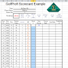 6 golf scorecard templates are collected for any of your needs. 3