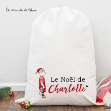 Hotte De Noel Personnage Garcon Taille M Le Monde De Bibou