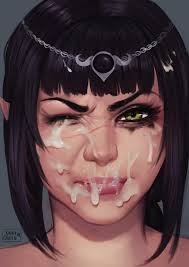 Shadowheart Facial : rBaldursGatePorn