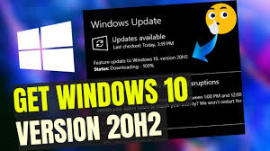 Drive, help them fix the windows 10 20h2 update issue. How To Download Install Windows 10 Version 20h2 Update Right Now Get Windows 10 20h2 2020 Youtube