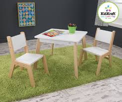Patio chairs, patio tables, benches, patio bars & carts Amazon Com Kidkraft Modern Table And 2 Chair Set Toys Games Modern Table And Chairs Table And Chair Sets Sturdy Furniture