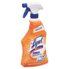 antibacterial kitchen cleaner 22 oz lemon scent liquid trigger sprayer sku rac00888 00888 kitchen cleaner lysol antibacterial cleaner