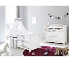 Babyzimmer babybett wickelkommode weiß bettwäsche sterne grau komplettzimmer. Babybett Wickelkommode Im Set Online Kaufen Baby Walz