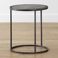 Knurl Small Accent Table Small Accent Tables Crate Barrel End Tables