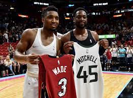 Dwyane wade says he was 'ready to fight' after smashing iconic dunk over kendrick perkins. Video Donovan Mitchell Opens Up On Relationship With Dwyane Wade Heat Nation