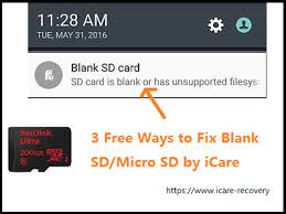 Step 1.you need to insert the sd card in the slot in the computer. 8 Fixes Sd Card Is Blank Has Unsupported File System