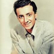 Vic Damone, Music Legend #3 Painting by Esoterica Art Agency
