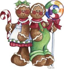 Gingerbread Girl And Boy Laurie Furnell Christmas Paper Gingerbread Crafts Christmas Gingerbread