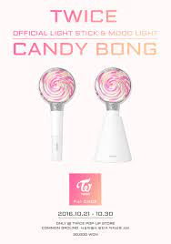 Sold out view nu'est official lightstick. Candy Bong Twice Wiki Fandom