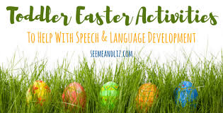 I created a simple and colorful peep beginning sound match game. Toddler Easter Activities To Help With Speech Language Development Seeme Liz