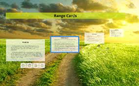 Decker (ret.), this new series provides some helpful how to information. Range Cards By Krupa Rai