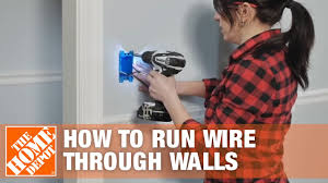 Maybe you would like to learn more about one of these? How To Run Fish Electrical Wire Through Walls Ceilings The Home Depot Youtube