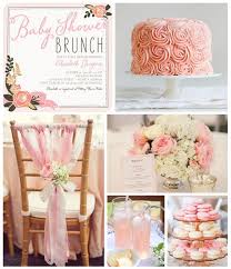 Rosy Baby Shower Inspiration Board Tinyprints Blog Baby Shower Inspiration Baby Shower Brunch Baby Shower Themes