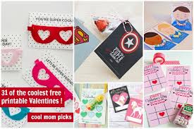 Check spelling or type a new query. 30 Super Cool Printable Valentine S Cards For The Classroom
