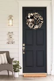 Black And White Wreath Ideas Black And White Wreath Bridal Shower Decor Shabby Chic Decor Rustic Home Decor Year Round Wreath Front Door W With Images Black Decor Decor White Decor