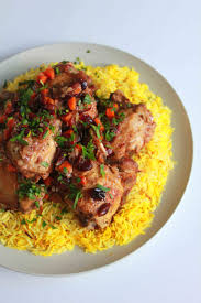 Chicken Tagine With Yellow Rice Recipe Chicken Tagine Tagine Chicken Recipes
