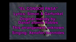 Image result for el condor pasa lyrics