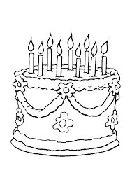 Page 22 Sur 101 Sur Hugolescargot Com Birthday Coloring Pages Coloring Pages For Kids Cake Drawing