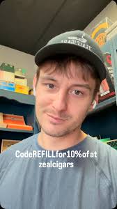 Make sure to swing by Zeal Cigars and use the discount code…. refill ..  good till 7/20 and get your humidor looking more respectable after your  friends smoked everything