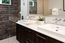 'we love black fixtures against one of the top bathroom. Small Bathroom Ideas Which