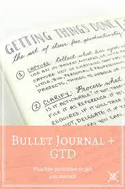 While There Are Many Ways To Implement Gtd Digitally Paper Based Systems Productivity Apps Filing Systems I Decided To Bullet Journal Boho Berry Journal