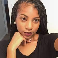 Featuring My Sister Crochet Twist Protective Style African American Women Small Seneg Senegalese Twist Hairstyles Twist Hairstyles Senegalese Twist Braids