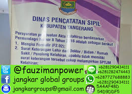 Bursa kerja terpadu (job fair) tahun 2016. Persyaratan Akta Kelahiran Di Kabupaten Tangerang