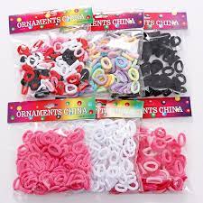 100pcs Wholesale Girls 1 5c Kids Hair Accessories Girls Hair Accessories Elastic Hair Bands