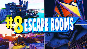In an escape room game, players are sent on a mission to discover clues, solve puzzles, using them in the right way to escape from one or more rooms in a given time frame. Top 8 Best Escape Room Maps In Fortnite Fortnite Escape Room Codes Youtube