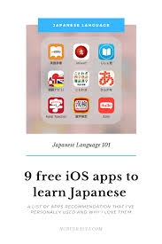 This is my favourite app for learning japanese, and i have been downloading and trying so many by now that i feel like. 9 Free Ios Apps To Learn Japanese Japanese Language Learning Korean Language Learning Japanese Language Lessons