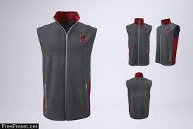 Download Vest Or Sleeveless Jacket Mock Up