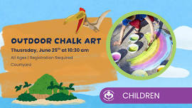 Outdoor Chalk Painting