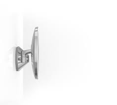 Simplehuman 8 Inch Wall Mounted Sensor Mirror Lighted Makeup Vanity Mirror They can also be used to reflect light into a dark corner. geborsteld 20 cm wandspiegel met sensor oplaadbaar vergroot 5 xroestvrij staal