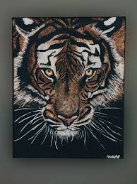 I will absolutely be ordering another,thanks. Tiger Painting On Canvas By Kristal Renwick In 2020 Tiger Painting Painting Tiger Canvas Painting