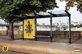 Bus Station Poster Mockup Poster Mockup Poster Mockup Free Mockup