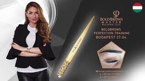Boldbrows Training In Budapest Save The Date 27 April 2018 Choose The Best Phibrows Microblading Ac Phibrows Microblading How To Draw Eyebrows Phi Brows