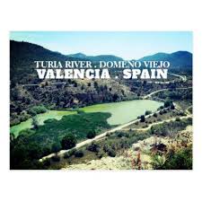 The Turia River In Dome 241 O Viejo Valencia Spain Postcard Diy Cyo Personalize Valencia Spain Spain Valencia