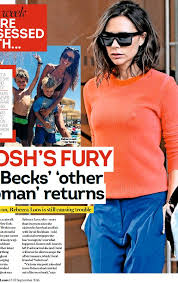Rebecca loos has lifted the lid on her new career and family life in norway. Victoria Beckham S Had A Bad Week Thanks To Rebecca Loos Pressreader