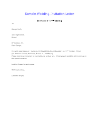 A shipping address if, for example, a post office box was used on a form. Sister Marriage Invitation Letter