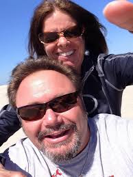 Mrs. Carol McAuley and her new friends 💙💛