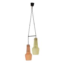 Maybe you would like to learn more about one of these? Venini Double Pendant Ceiling Light In Orange And White Striped Glass Www Philipvarma Com