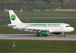 Germania fluggesellschaft mbh grundades i juni 1986 och driftlicensen från sat överfördes till germania. Germania Wikidata
