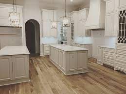 White Kitchen With Natural Floors White Oak Floors Kitchen Remodel All White Kitchen