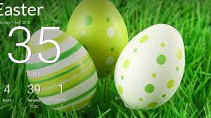 Count the days until monday with our free countdown timer. How Many Days Until Easter Youtube