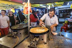 Pasar pagi lembah subang senarai pasar tani bil. Man Cooking Rice Cake At Pj Pasar Malam Editorial Photography Image Of Chinese Culture 74209602